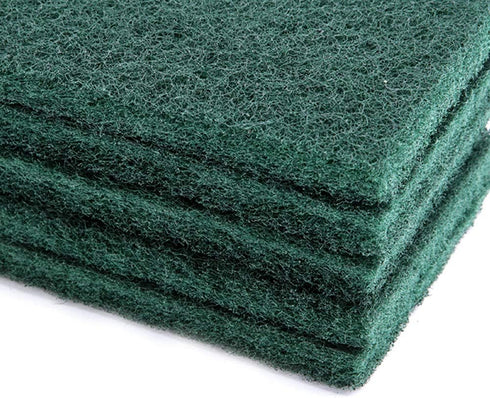 Jwthee 5Pcs/Set Scourer Scouring Pad, Heavy Duty Scour Pads Sponge Dish Scrubber Non-Scratch Reusable Household Scrub