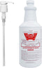 Lucasol One Step Disinfectant, 1 Quart (32 Ounce) All Purpose Cleaner Spray & Dispenser Pump Combo for Hospitals,