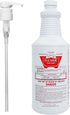 Lucasol One Step Disinfectant, 1 Quart (32 Ounce) All Purpose Cleaner Spray & Dispenser Pump Combo for Hospitals,