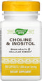 Nature's Way Choline & Inositol, 500 mg Choline & 500 mg Inositol, 100 Capsules, Supports Brain Health & Cellular