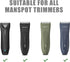 MANSPOT Black Replaceable Blade (2Pcs) Men’s Manscape Trimmer, Ceramic Blade Ball Trimmer/Shaver for Men Replacement Head
