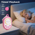 WorWoder 2026 20 22 Mom's Choice Awards | White Noise Sound Machine Baby with Night Light, Soothing Sounds, Hours