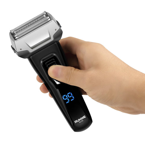 Runwe Rs725 Men's Electric Razor Cordless Foil Shaver with Pop-Up Trimmer