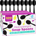 Heavy Duty Plastic Spoons - Disposable Soup Spoons - Plastic Cutlery for Parties, Pack of 500