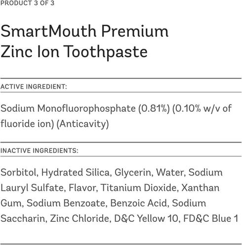SmartMouth Package with Dry Mouth Activated Mouthwash - 16 Fl Oz, Soothing Mint & Dual-Action Mints, 50 Count