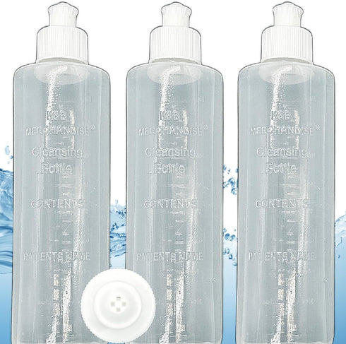 Perineal Peri Squirt Bottle, Postpartum Vaginal Lavette Irrigation, Feminine Hygiene Portable Bidet, 8-oz Bottles