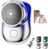 Mini Shaver Portable Electric Shaver, 2023 Pocket USB Rechargeable Razor for Men, Travel Electric Shaver