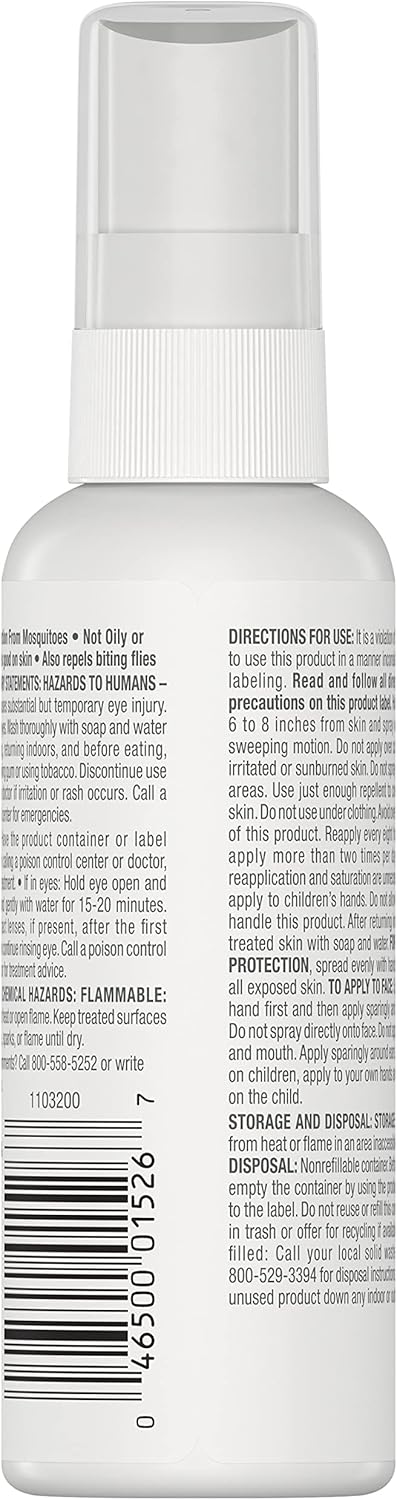 OFF! Defense Insect Repellent Spritz, Picaridin Bug Spray with Long Lasting Protection from Mosquitoes, 4 oz