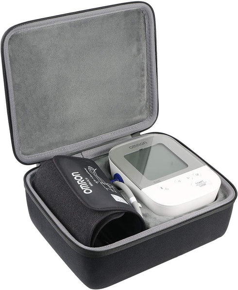 co2CREA Hard Case for OMRON Silver Blood Pressure Monitor - Replacement for BP5250 BP7250 HEM-7156 HEM-7155T