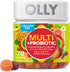 Olly Multi + Probiotic Adult Multivitamin Gummy - 70 Gummies, 1 Billion CFUs for Digestive & Immune Support, 35 Day