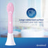 Kids Mini Toothbrush Heads Compatible with Philips Sonicare, Replacement Heads for Ages 3 to 6, Pink - HX6038-8 Pack