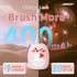 Onekki 4 2 3 IPX7 2-12 Kids Electric Toothbrush U Shaped with Brush Heads, Rechargeable Toddler Toothbrush with Mins