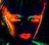 Neon Fluorescent Blacklight Face and Body Paint, Pack of 6, 0.34oz