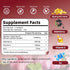 Skiseoy 9000mg 2 Immune 300 Aged Garlic Extract Odorless Years Organic Aged Garlic Supplements with Elderberry, Vitamin