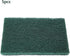 Jwthee 5Pcs/Set Scourer Scouring Pad, Heavy Duty Scour Pads Sponge Dish Scrubber Non-Scratch Reusable Household Scrub
