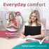 Zomaple Mastectomy Recovery Pillow + Strap, Seat Belt Cover & Shower Lanyard Post-Op Essentials, Breast