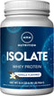 MRM Nutrition Isolate Whey Protein, Vanilla Flavored, 24g Protein, 29 Servings, Added BCAAs + Glutamine