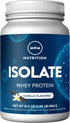 MRM Nutrition Isolate Whey Protein, Vanilla Flavored, 24g Protein, 29 Servings, Added BCAAs + Glutamine
