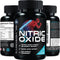 Extra Strength Nitric Oxide Supplement 3X L Arginine, Citrulline Malate, AAKG, Beta Alanine - 60 Capsules for Muscle