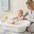Takingup Baby Bath Thermometer, White Cow Baby Bath Thermometers, Floating Animal Toy Fun Thermometer for Bathtub, Tub