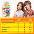 DR. MORITZ Vegan Omega 3 Gummies for Kids and Toddlers (90 Count), Gluten Free Omega 3 Kids Gummies for Brain Health