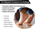 Kids Carbon Fiber Insole, Correct Children's Tip Toe Walking, Rigid Shoe Insert for Plantar Fasciitis Pain Relief