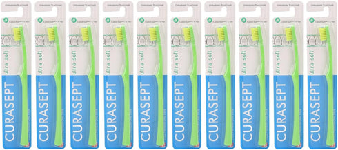 plplaaoo 10pcs V-Shaped Orthodontic Toothbrushes for Braces, Soft Bristle Toothbrush for Kids Adults