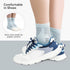 INDEEMAX 2 Pack Ankle Brace for Sprained Ankle, Compression Sleeve Socks for Women & Men, Foot Swelling Relief