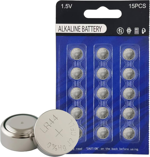 youchen LR44 15 Pack L1154F AG13 357 303 SR44 A76 Alkaline Battery 1.5V