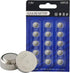 youchen LR44 15 Pack L1154F AG13 357 303 SR44 A76 Alkaline Battery 1.5V