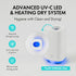 Link UV-C + Heat Drying Toothbrush Holder L-S201, Toothbrush Cover, USB Charging, Auto Care System, Mint