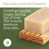 Southern Natural Rosemary Mint Goat Milk Soap Bar, 4 oz (1 Bar) – Soothing for Sensitive Skin and Dry Skin Relief