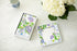 Packs 15 Caspari Hydrangeas and Porcelain Paper Guest Towel Napkins - Two