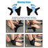 Ankle Support Brace, Adjustable Compression Wrap for Sprains and Arthritis, 1 Pair (Black, XL)