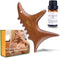 Wooden Gua Sha Tool with Rose Essential Oil, Trigger Point & Acupressure