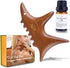 Wooden Gua Sha Tool with Rose Essential Oil, Trigger Point & Acupressure