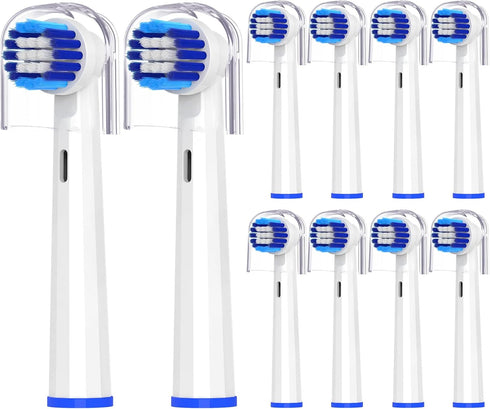 Replacement Toothbrush Heads - Compatible with Bitvae R1/R2, Rotating Electric Brush Heads for Oral B Braun Pro Series,