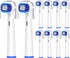 Replacement Toothbrush Heads - Compatible with Bitvae R1/R2, Rotating Electric Brush Heads for Oral B Braun Pro Series,