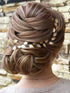 Jakawin Gold Leaf Bride Wedding Hair Vine Hair Piece Bridal Accessories for Women and Girls HV179