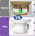 Angry or Happy Mama Microwave Cleaner, Steam Cleaner for Microwave Oven, Just Add Vinegar & Water, Green