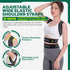 Back Brace Posture Corrector for Women and Men, Adjustable Full Back Support, Muscle Memory Support Straightener, Pain