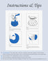 Ice Pack for Injuries Reusable, Hot & Cold Therapy Ice Bag for Pain Relief, No-Leak Elastic Breathable Cold Pack, Size