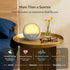 HOUSBAY MINI Sunrise Alarm Clock with Sound Machine, Rhythm Wake-Up Light, White Noise for Sleeping, Compact Phone-Free