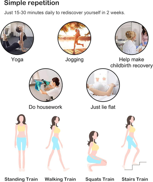 Set, Kegel Exercises Weight Control, Kegel Exercise Food Grade Silicone: Kegel Exercise System, Pelvic Floor Exercise