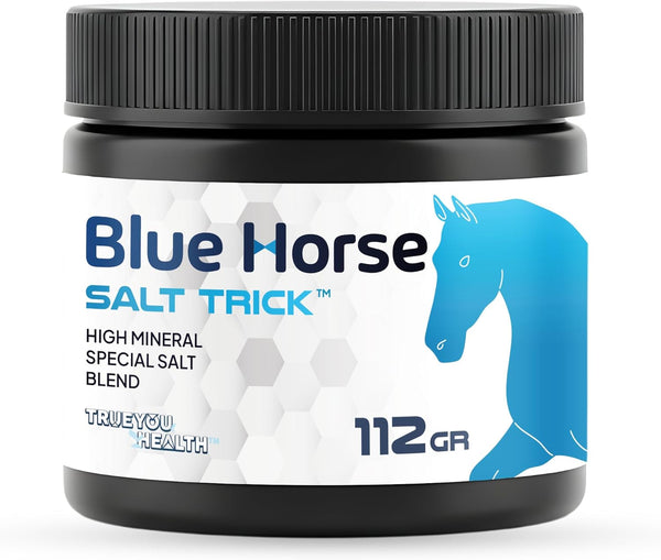 True You Health Blue Horse Salt Trick - Specialty High Mineral 6 Salt Blend -