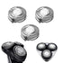 SH50/52 Replacement Heads for Philips Norelco Series 5000 Electric Shavers, Compatible with S5000, S5100, S5500 (3 Pack)