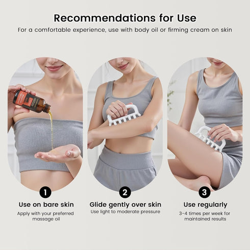 Tilbeble Fascia Massage Tool Blaster for CelluliteTrigger Points Massage ToolMuscle KnotsDeep Tissue Myofascial Release
