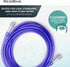 ResOne 5pk 50Ft Oxygen Supply Tubing, Crush Resistant Standard Connectors for Nasal Cannulas, Purple