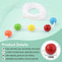 NCHEMDL 10ft Kit,5 Adjustable Vision Convergence Insufficiency Training Movable Beads for Eye Coordination & Focus