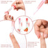 Meschett 2PCS Cuticle Oil Pens for Nail Care, Revitalizer Oil Pen with Soft Brush to Prevent Nail Cracking